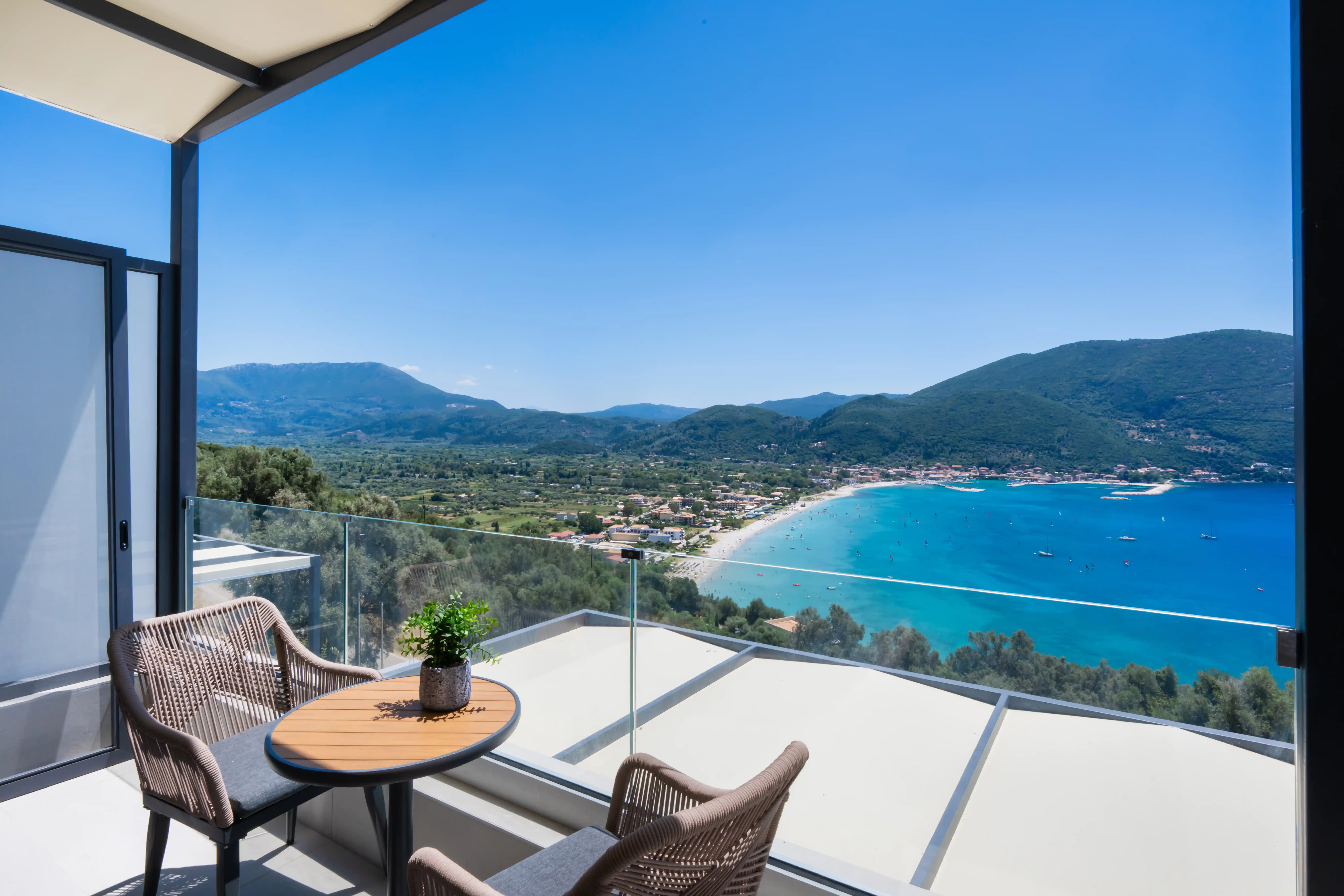 Dining area at Azzura Villas