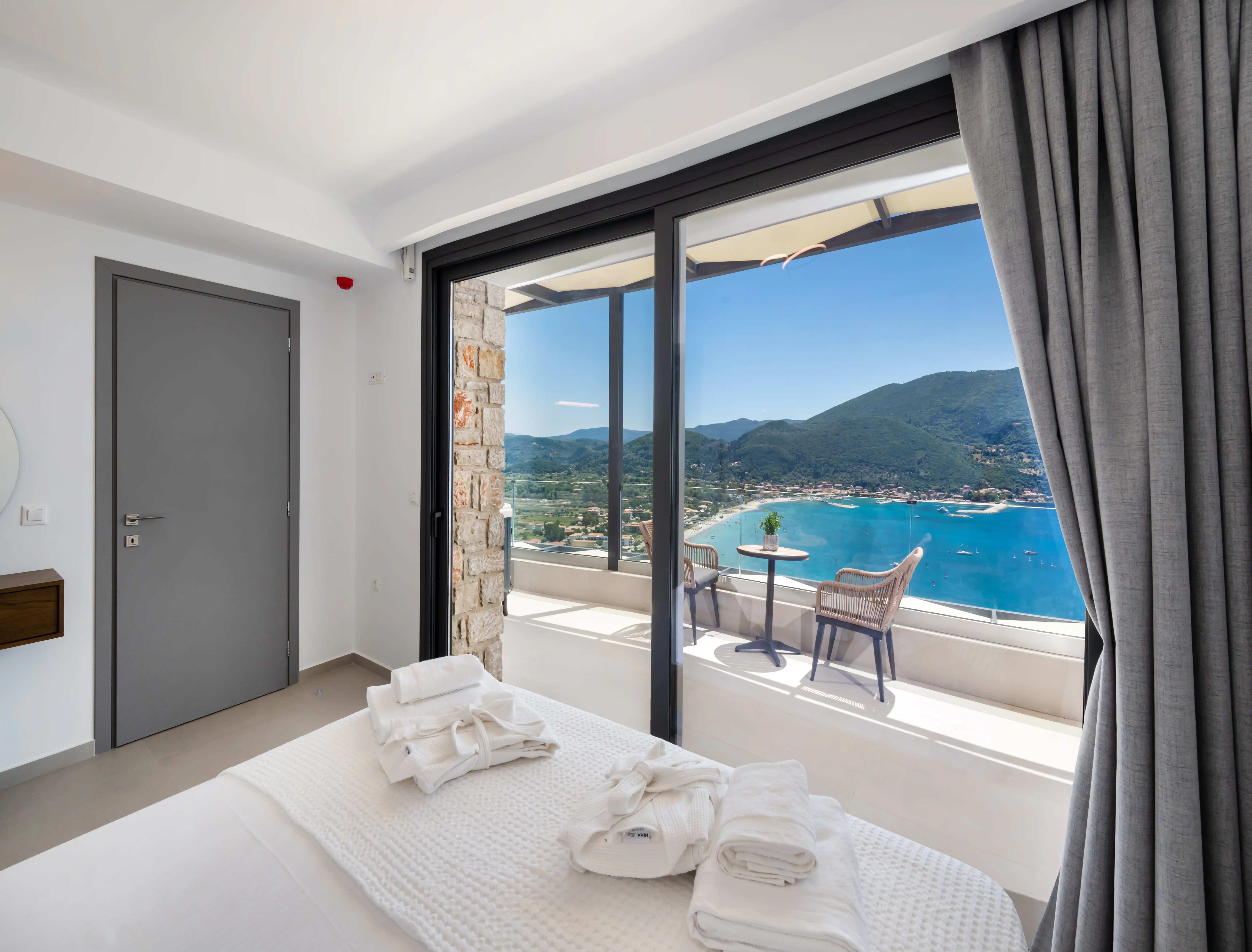 Villa terrace view at Azzura Villas