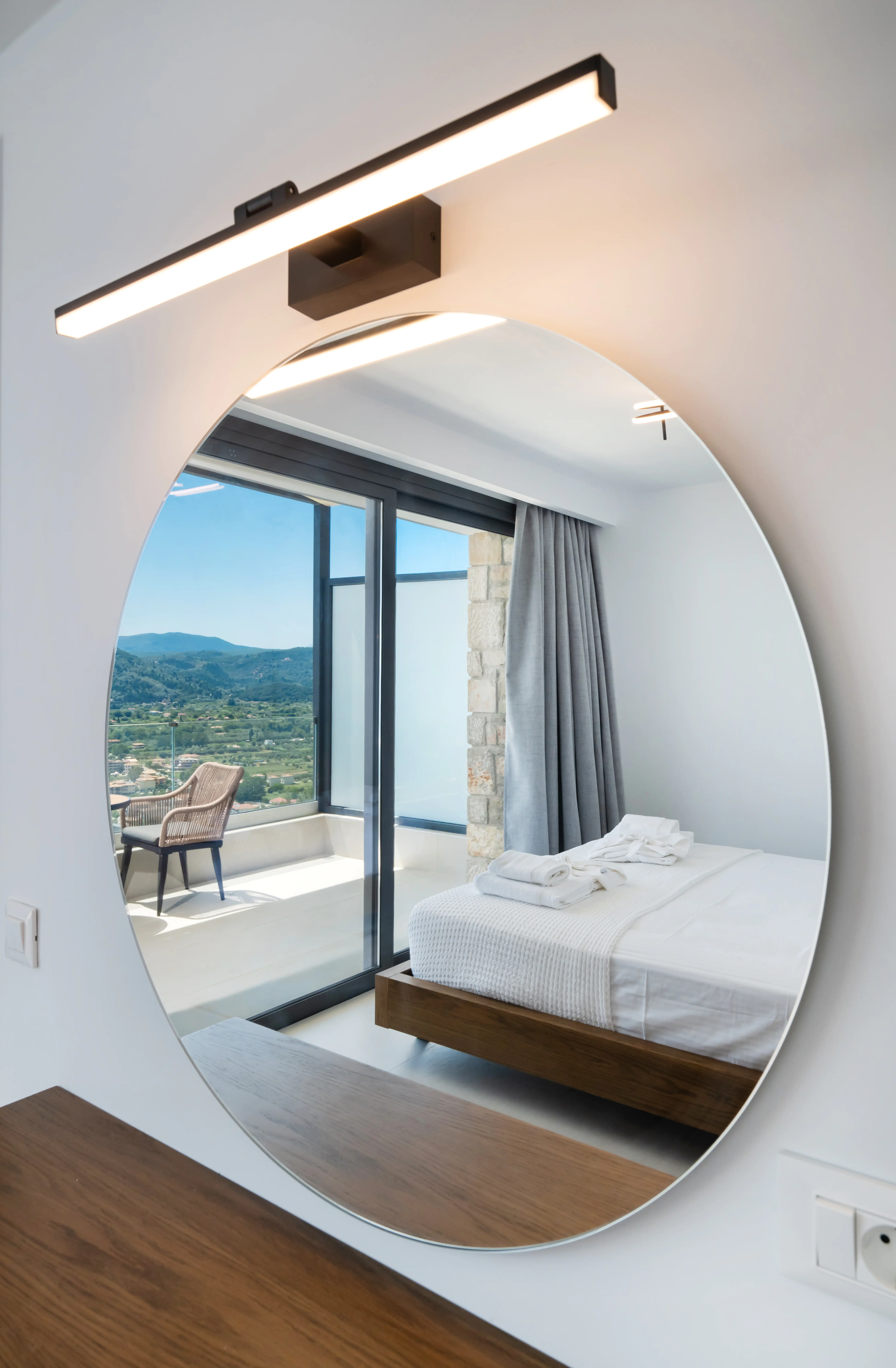 Villa architectural detail at Azzura Villas